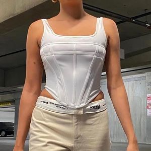 Brand New Princess Polly Normani Top in White